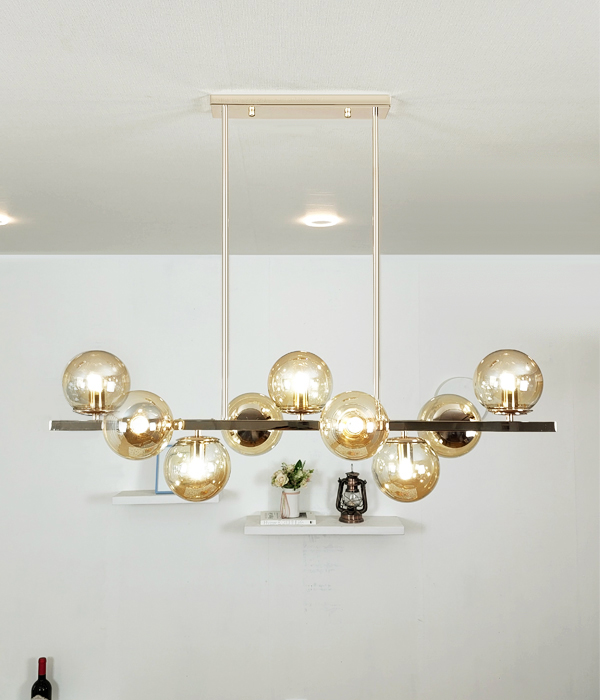 롯데 9등 펜던트조명 인테리어 펜던트 LED식탁등